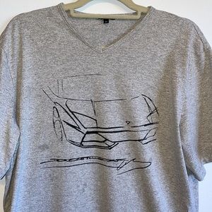 Lamborghini Graphic T-shirt Size Large